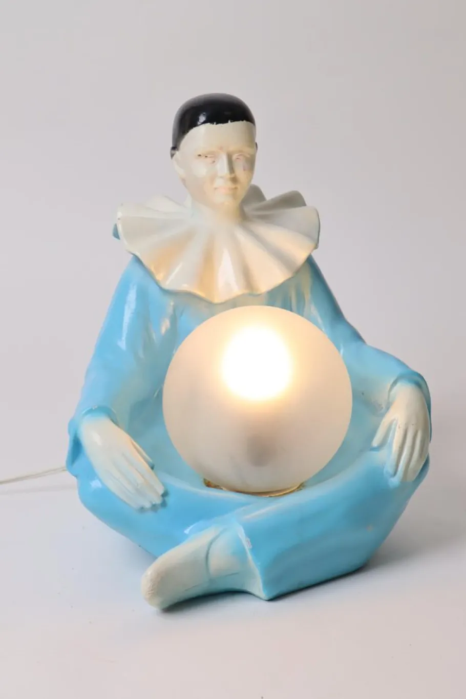 Pamono Harlequin Clown Lamp, Italy, 1960s