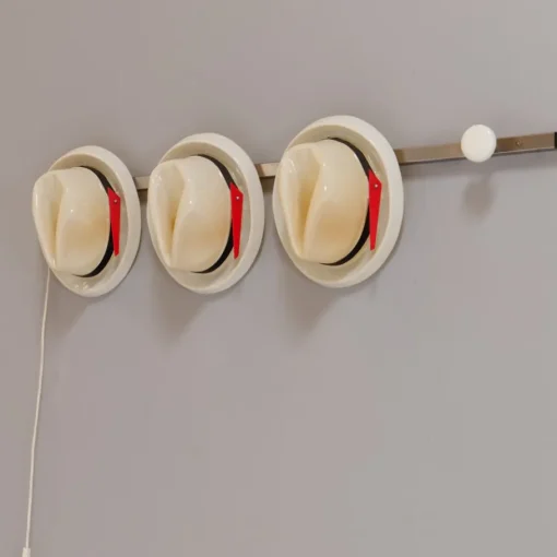Best Pamono Hat Light Object with Coat Racks by Jacques Vojnovic, 1980s