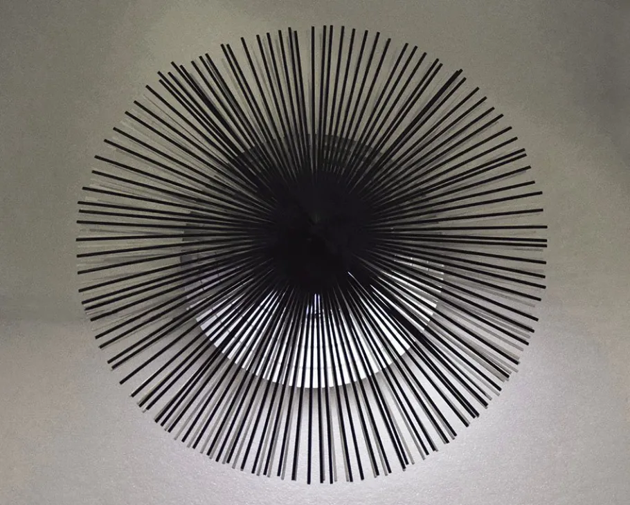 Clearance Pamono Helios Wall Lamp by Riccardo Blumer for Lumina, 1980s