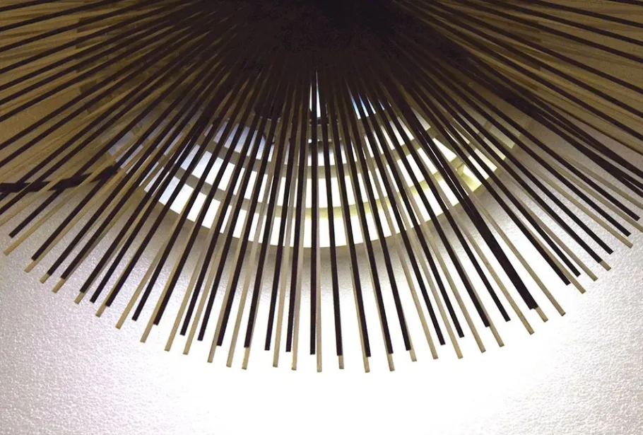 Clearance Pamono Helios Wall Lamp by Riccardo Blumer for Lumina, 1980s