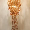 Hot Pamono Helix Waterfall Murano Chandelier by Aureliano Toso