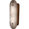 Discount Pamono Hikari Small Iroko Wood Wall Light by Alabastro Italiano