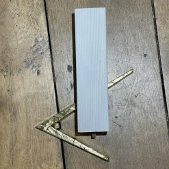 New Pamono Hollywood Regency Asymmetrical Bronze and Opaline Glass Sconces from Maison Arlus, 1970s, Set of 2