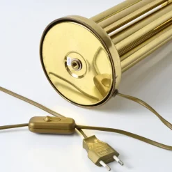 Clearance Pamono Hollywood Regency Brass Table Lamp from Josef Busche, 1970s