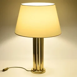 Clearance Pamono Hollywood Regency Brass Table Lamp from Josef Busche, 1970s