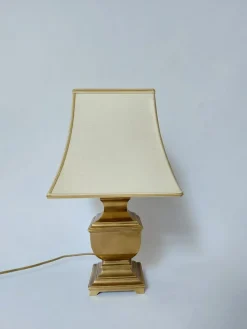 Clearance Pamono Hollywood Regency Brass Table Lamp, 1970