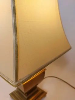 Clearance Pamono Hollywood Regency Brass Table Lamp, 1970