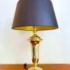 Discount Pamono Hollywood Regency Brass Table Lamp from Krisna, 1970s