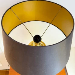Discount Pamono Hollywood Regency Brass Table Lamp from Krisna, 1970s