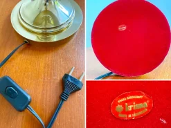 Discount Pamono Hollywood Regency Brass Table Lamp from Krisna, 1970s