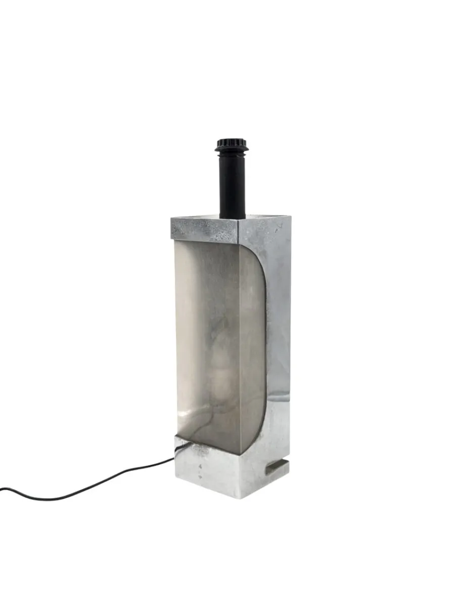 Outlet Pamono Hollywood Regency Chromed Table Lamp Base from Luci, Milan, Italy, 1970s