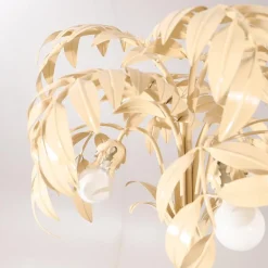 Discount Pamono Hollywood Regency Cream White Palm Tree Floor Lamp by Hans Kögl, 1970s