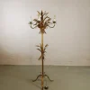 Sale Pamono Hollywood Regency Floor Lamp with Wheat Motif in Gold Leaf by Hans Kögl