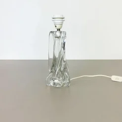 Online Pamono Hollywood Regency French Crystal Glass Lucid Table Light from Sevres, 1960s