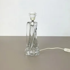 Online Pamono Hollywood Regency French Crystal Glass Lucid Table Light from Sevres, 1960s