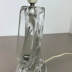 Online Pamono Hollywood Regency French Crystal Glass Lucid Table Light from Sevres, 1960s