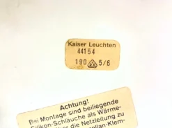 Discount Pamono Hollywood Regency Glass Ceiling Lamp by Kaiser, 1970s