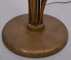 Online Pamono Hollywood Regency Gold Flower Shaped Floor Lamp, 1980s