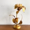 Discount Pamono Hollywood Regency Gold Flower-Shaped Table Lamp in the style of Koegl, 1970s