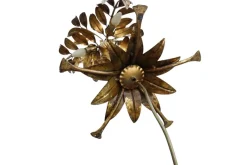 Pamono Hollywood Regency Palm Tree Table Lamp by Hans Kögl, 1980s