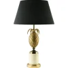 Sale Pamono Hollywood Regency Sculptural Brass Pineapple Table Lamp in the Style of Maison Jansen