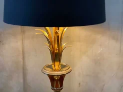 Online Pamono Hollywood Regency Style Palm Table Lamp from Maison Jansen, 1970s