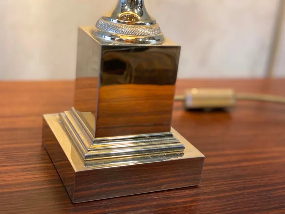 Online Pamono Hollywood Regency Style Palm Table Lamp from Maison Jansen, 1970s