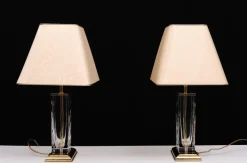 Clearance Pamono Hollywood Regency Table Lamps from Nachtmann, Germany, 1970s, Set of 2