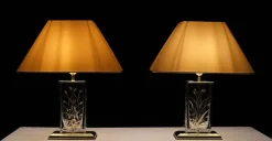 Clearance Pamono Hollywood Regency Table Lamps from Nachtmann, Germany, 1970s, Set of 2