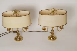 Discount Pamono Hollywood Regency Table Lamp in the style of French Bouillotte, 1980s
