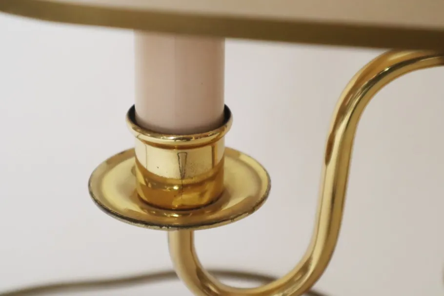 Discount Pamono Hollywood Regency Table Lamp in the style of French Bouillotte, 1980s