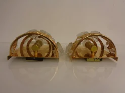 Sale Pamono Hollywood Regency Wall Lamps from Sölken Leuchten, 1970s, Set of 2