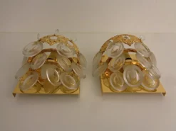 Sale Pamono Hollywood Regency Wall Lamps from Sölken Leuchten, 1970s, Set of 2