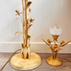 Best Pamono Hollywood Regency Wheat Sheaf Floor Lamp