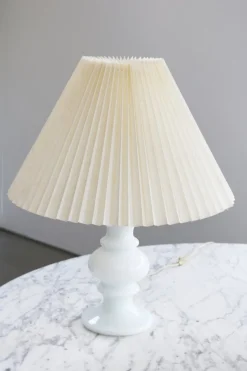 Pamono Holmegaard Caroline Table Lamp by Per Lütken for Holmegaard, Denmark, 1970s