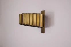 New Pamono Honeycomb Wall Lamp by Jules Wabbes, 1950s