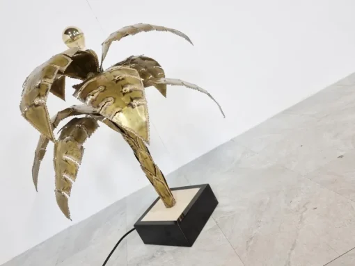 Best Pamono House Jansen Palm Table Lamp, 1970s