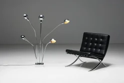 Discount Pamono Hydra Floor Lamp attributed to Pierre Folie for Jacques Charpentier, France, 1970s