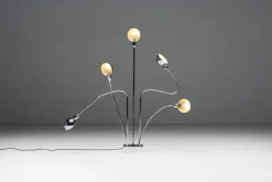 Discount Pamono Hydra Floor Lamp attributed to Pierre Folie for Jacques Charpentier, France, 1970s