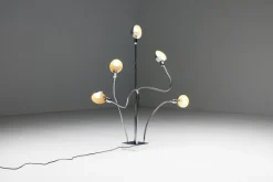 Discount Pamono Hydra Floor Lamp attributed to Pierre Folie for Jacques Charpentier, France, 1970s
