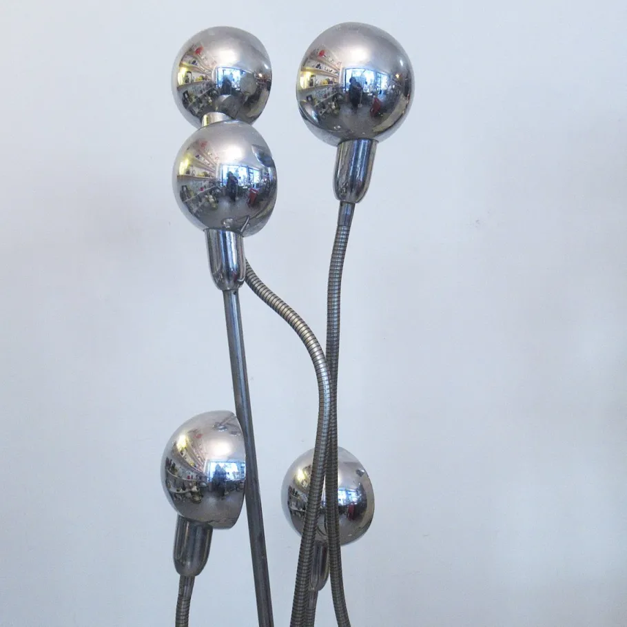 Sale Pamono Hydra Lamp by Pierre Folie, 1970s