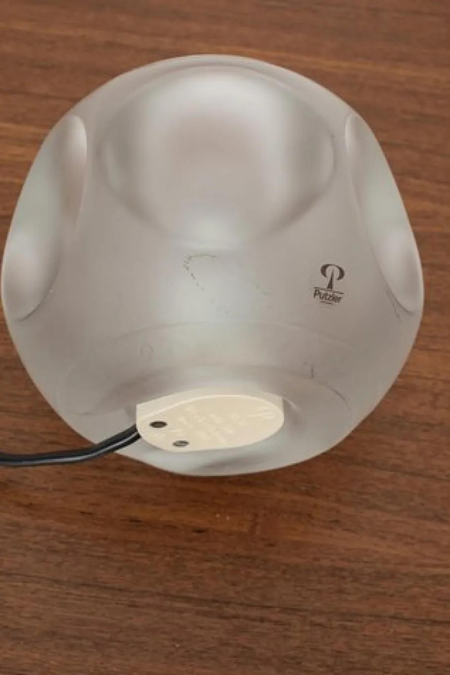 Hot Pamono Ice Cube Table Lamp from Putzler