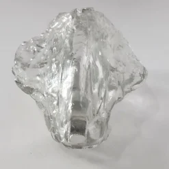 New Pamono Ice Glass Wall Lights by J. T. Kalmar for Kalmar Franken KG, 1970s, Set of 2