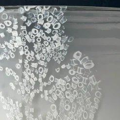 Outlet Pamono Idra Table Lamp in Murano Glass by Rosanna Toso for Leucos, Italy, 1980s