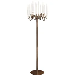 Hot Pamono Il Pezzo 3 Bronze Floor Lamp by Il Pezzo Mancante
