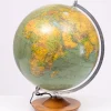 Clearance Pamono Illuminated Political Earth Globe from Räths, GDR, 1980s