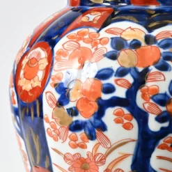 Hot Pamono Imari Porcelain Table Lamp, 1890s