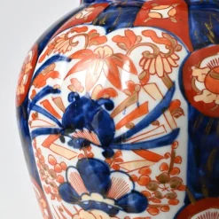 Hot Pamono Imari Porcelain Table Lamp, 1890s