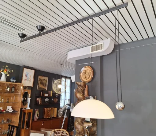 Best Pamono Impiccato Counterweight Ceiling Lamp by Vico Magistretti for Artemide, 1972, 1970s
