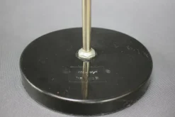 Pamono Industrial Adjustable Black Bakelite Table Lamp, Former Czechoslovakia, 1970s